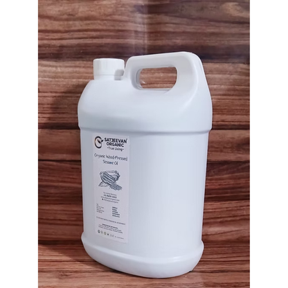 Satjeevan Organic Wood-Pressed Sesame Oil