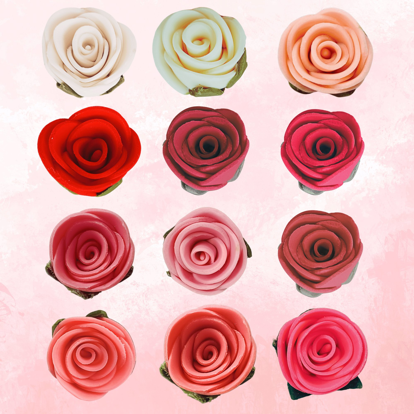 Confect Ombre- 5 | Edible Sugar Roses Topper