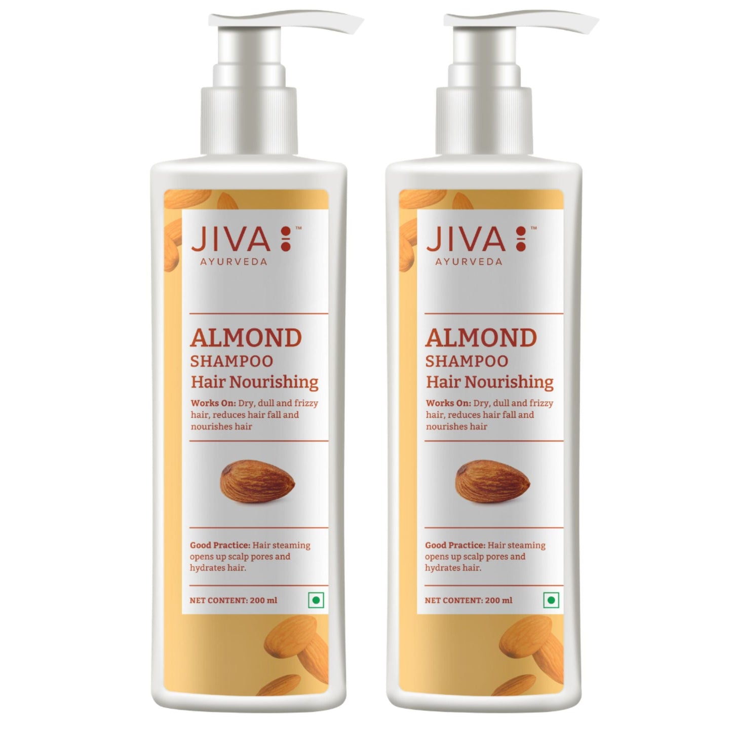 Jiva Ayurveda Almond Shampoo - Herbal Haircare