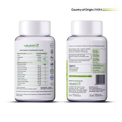 Health Veda Organics Plant Based Liver Detox Capsules