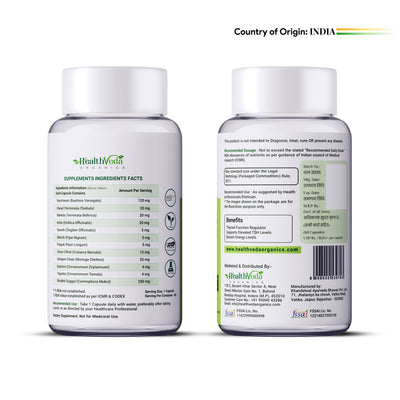 Health Veda Organics Thyroplus Capsules
