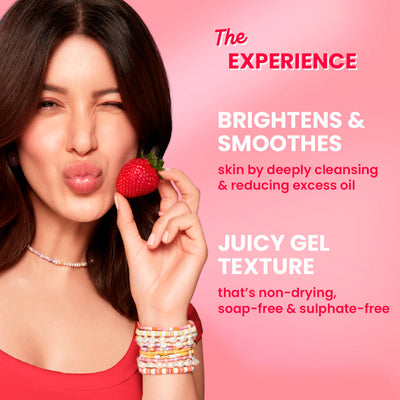 Dot & Key Strawberry Bright Niacinamide Gel Face Wash