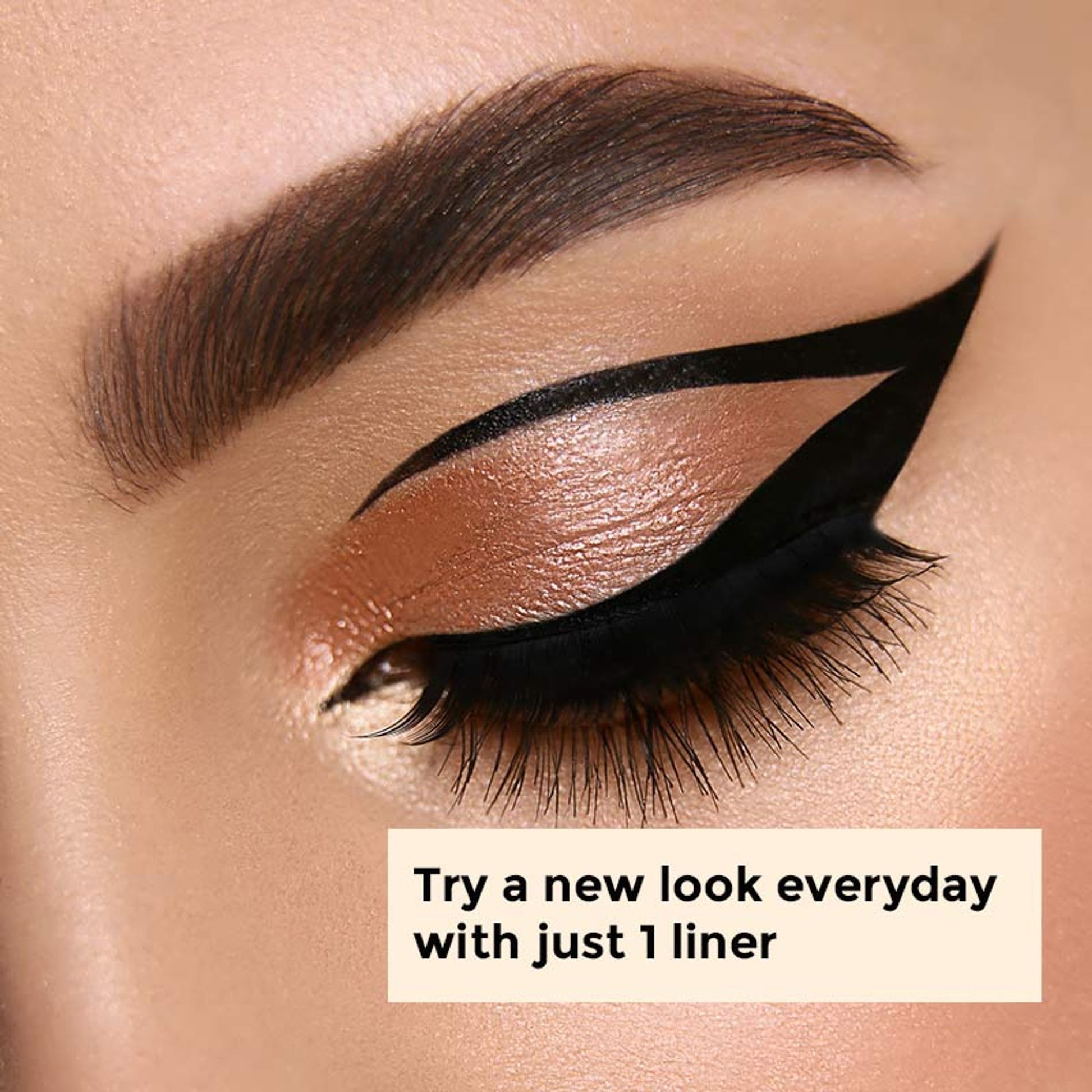 Matt look Perfect Stay Style Muse Eyeliner 24 Hours - Jet Black