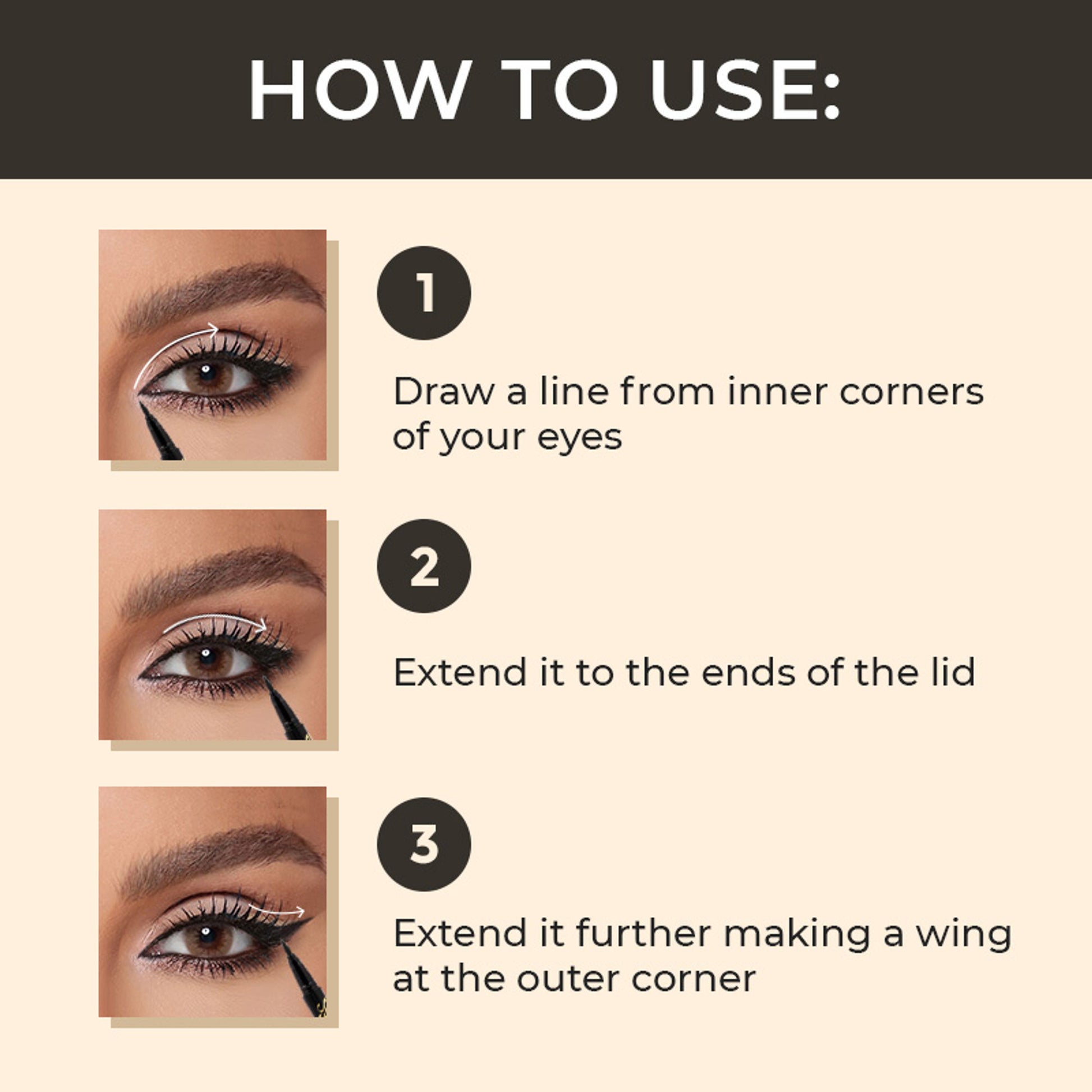 Matt look Perfect Stay Style Muse Eyeliner 24 Hours - Jet Black