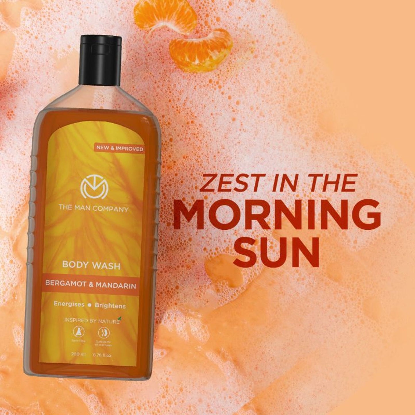 The Man Company Bergamot & Mandarin Body Wash