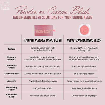 Simply Nam Velvet Cream Magic Blush - Maid Of Honor