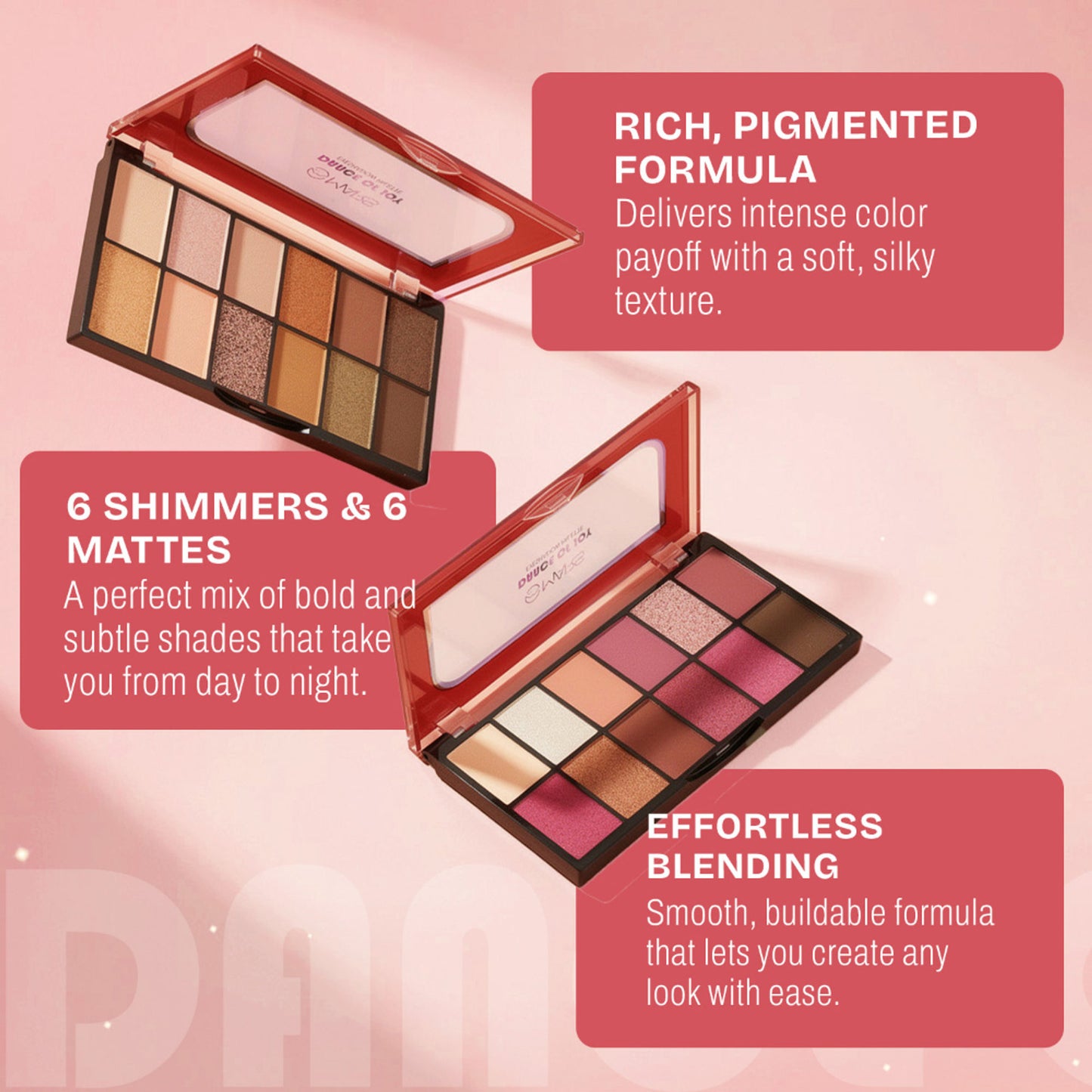 MARS Dance Of Joy Eyeshadow Palette - Shade 02