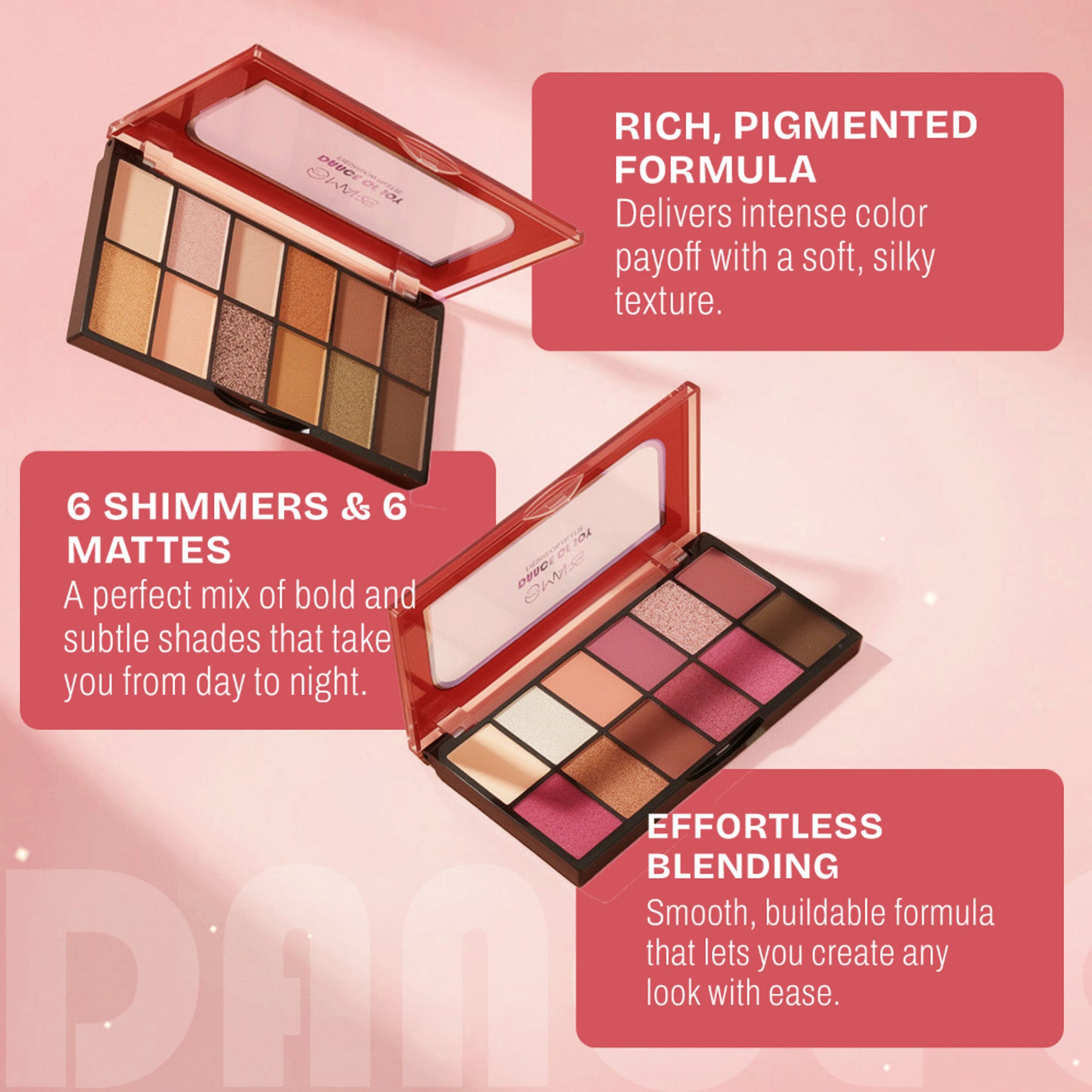 MARS Dance Of Joy Eyeshadow Palette - Shade 03
