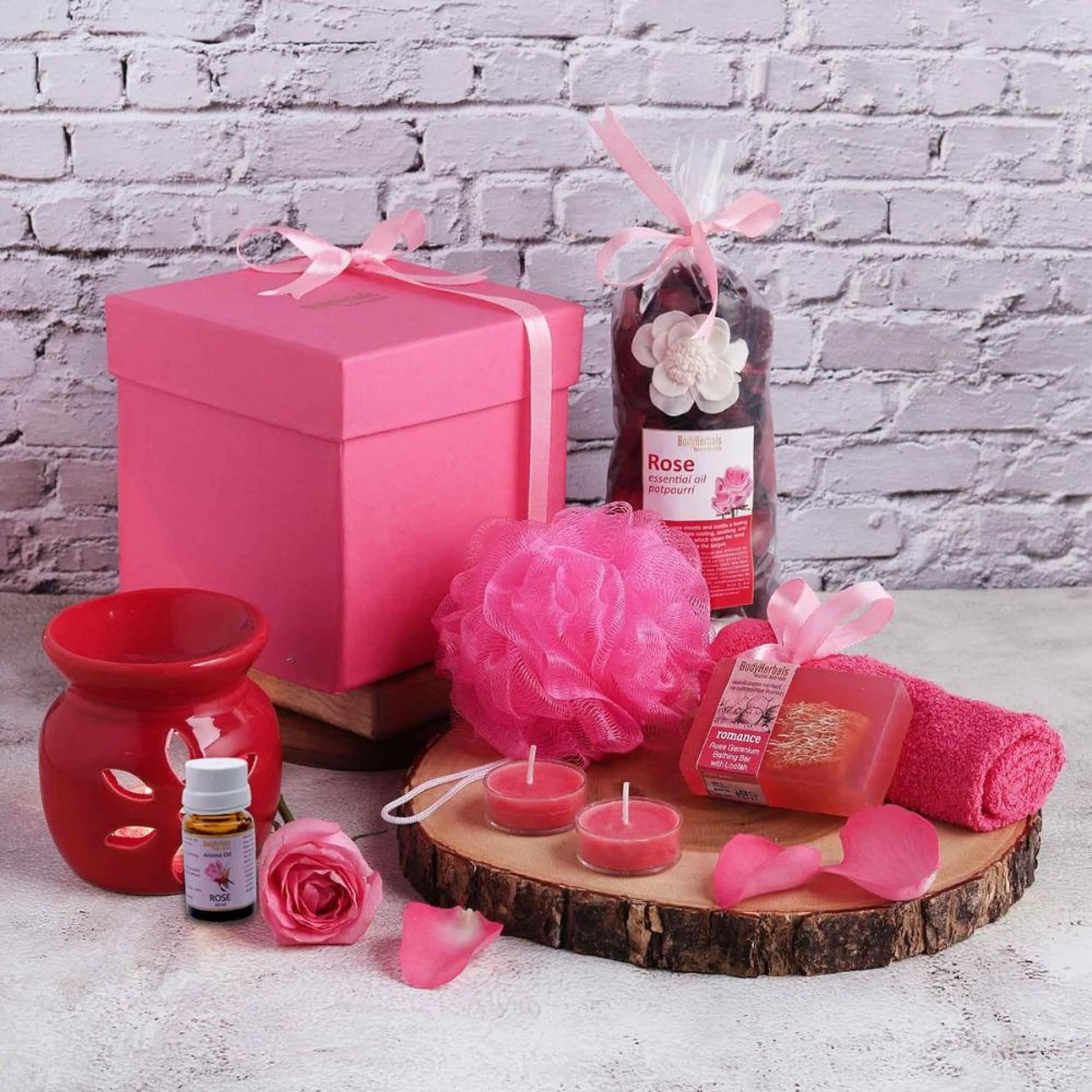 BodyHerbals Rose Soap Spa Set Gift Box - Gift Sets & Combos for Women & Men