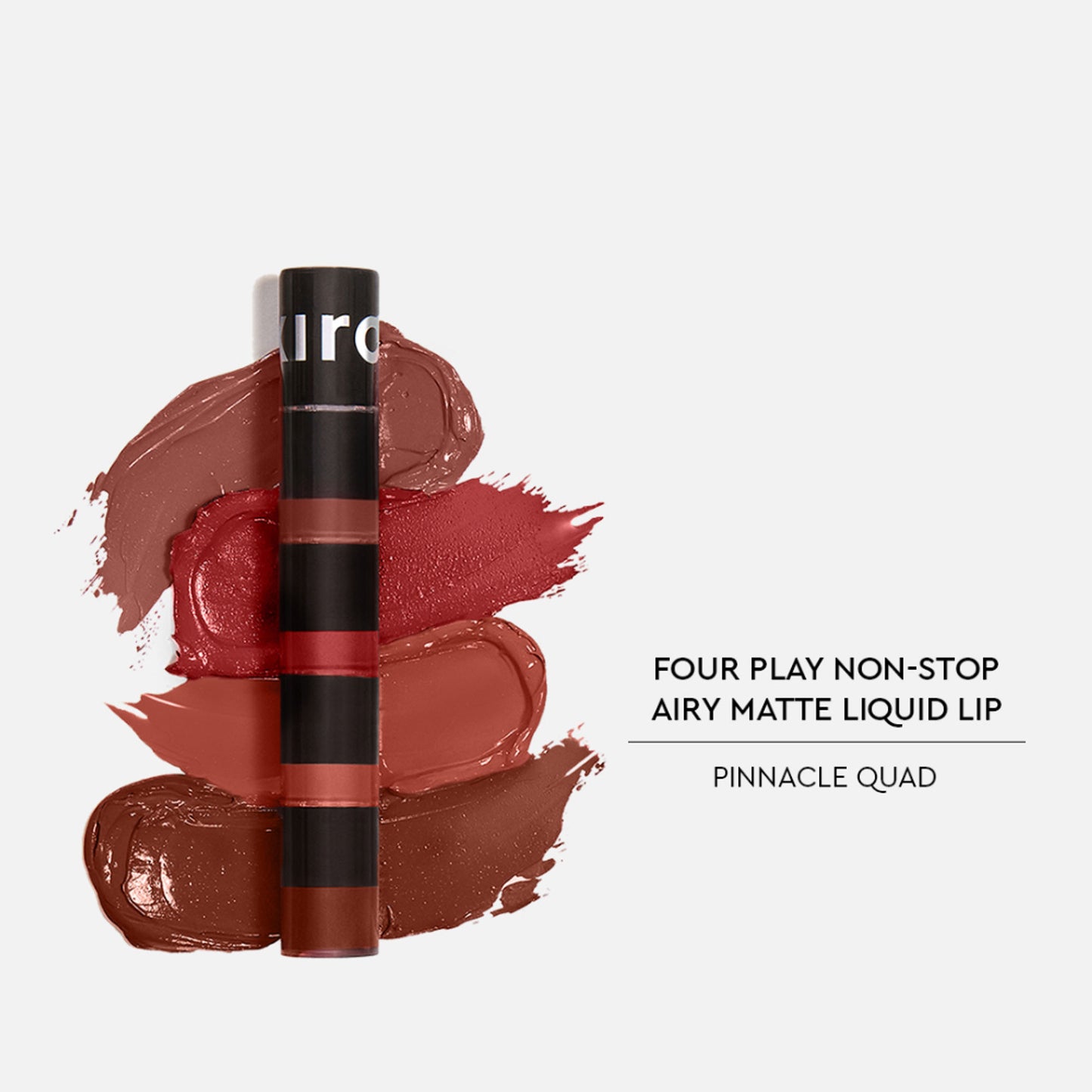 KIRO Four Play Non-Stop Airy Matte Liquid Lipstick - Pinnacle Quad