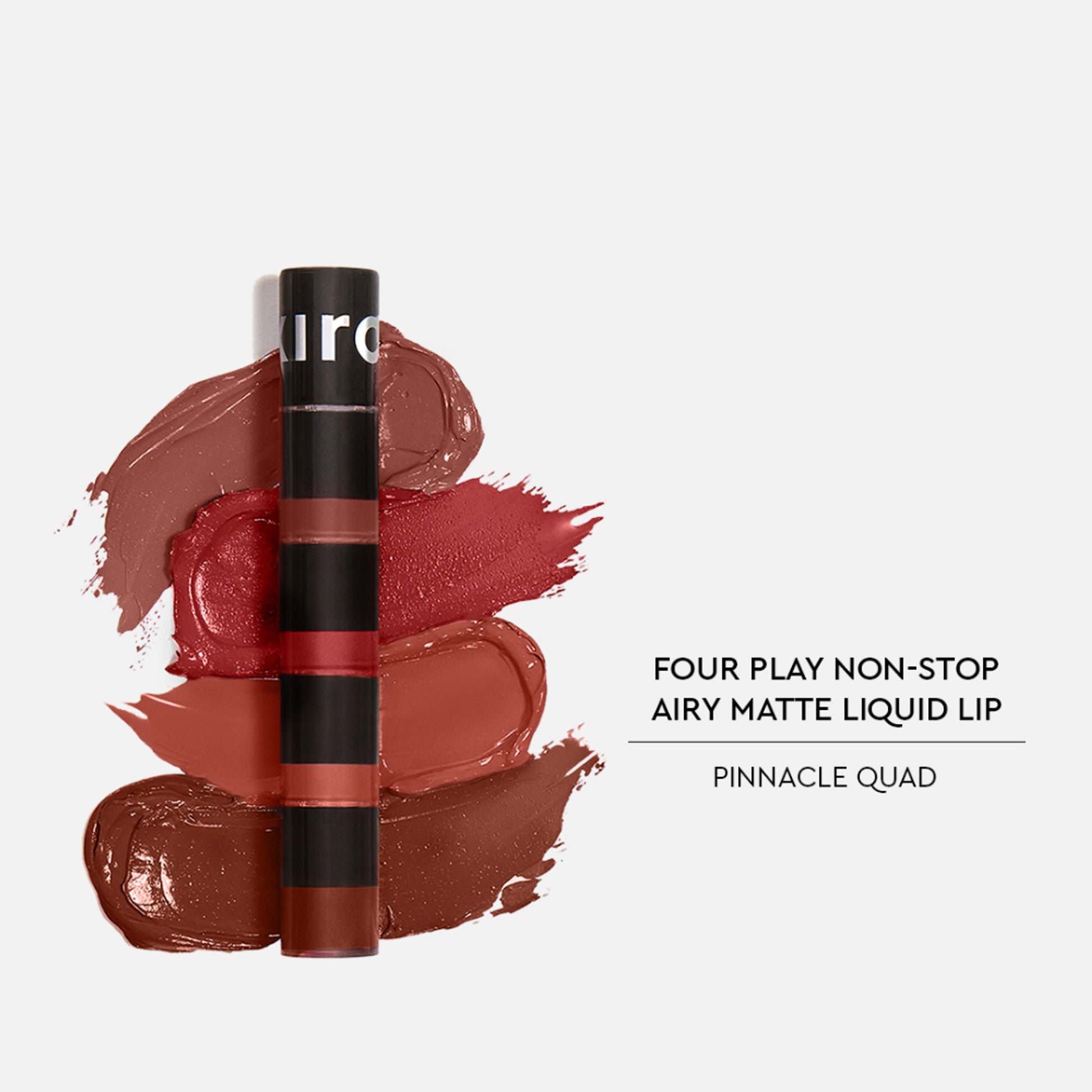 KIRO Four Play Non-Stop Airy Matte Liquid Lipstick - Pinnacle Quad