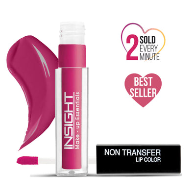 Insight Cosmetics Non-Transfer Lip Color, 12hr Long Lasting Matte Lips, Moisturizing & Light Weight - 08 Coral Dream