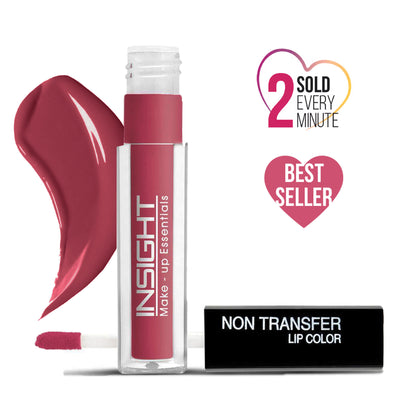 Insight Cosmetics Non-Transfer Lip Color, 12hr Long Lasting Matte Lips, Moisturizing & Light Weight - Charmed