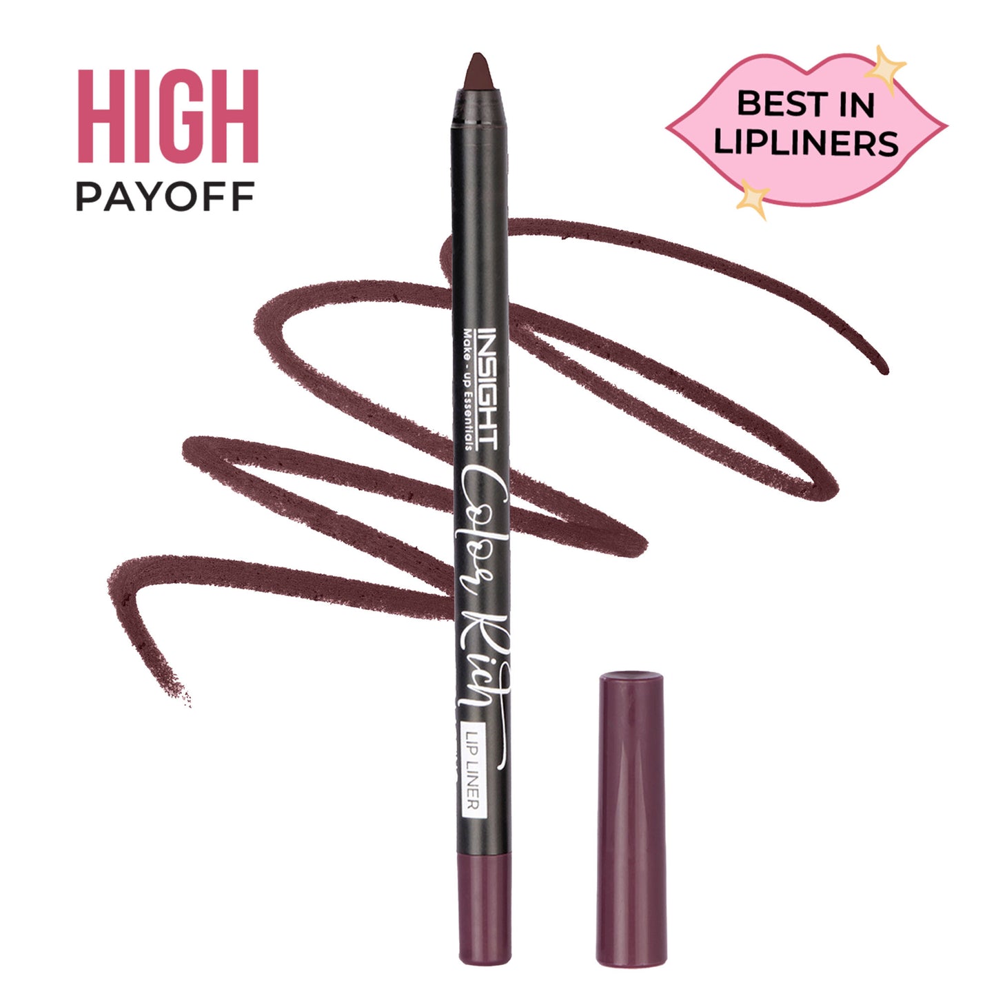 Insight Cosmetics Color Rich Lip Liner - Ebony Brown
