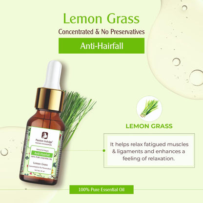 Passion Indulge Lemongrass Pure Essential Oil