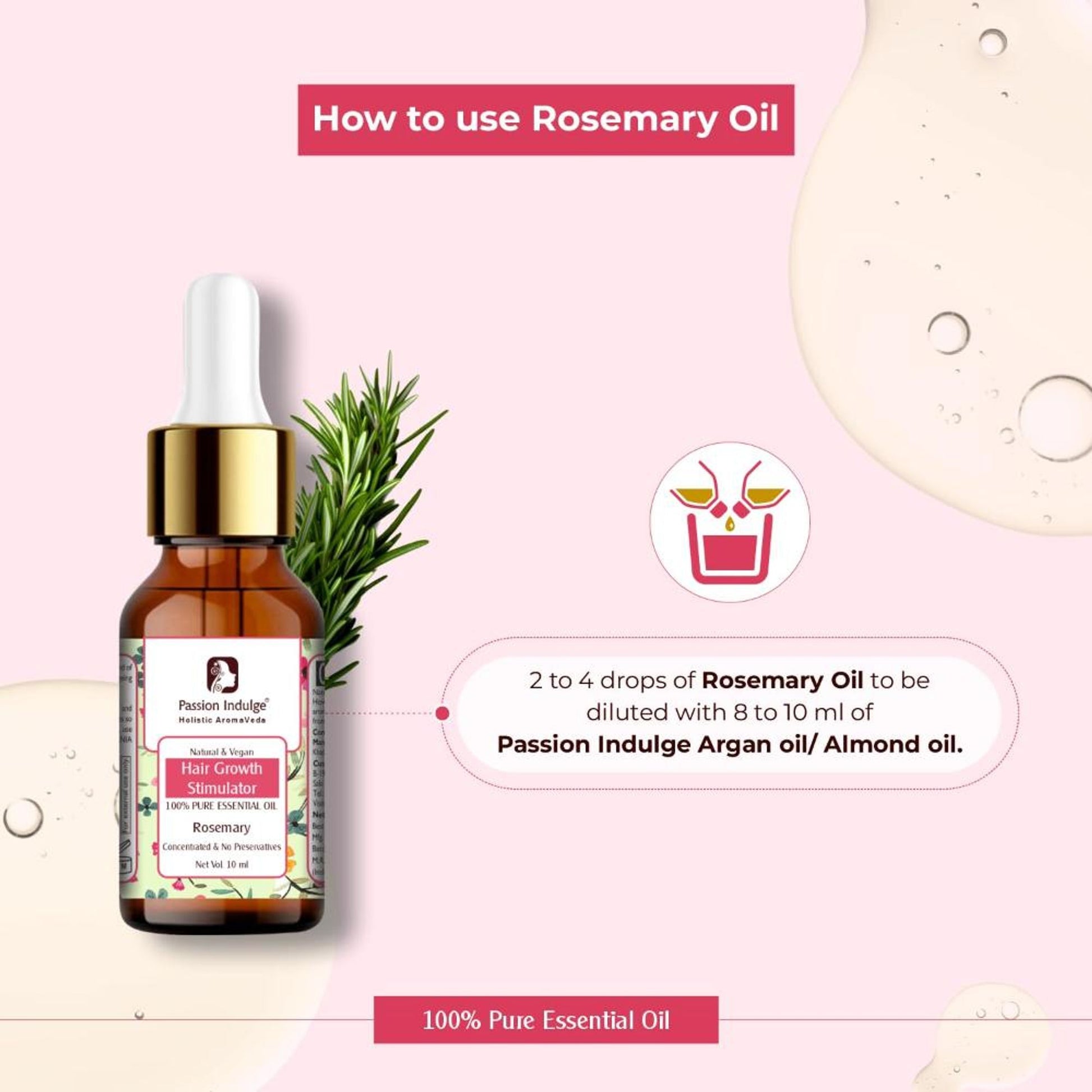 Passion Indulge Rosemary Pure Essential Oil