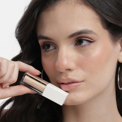 CUFFS N LASHES Cover It All Liquid Concealer in shade 02 Banana, featuring a sleek tube with applicator for flawless coverage.