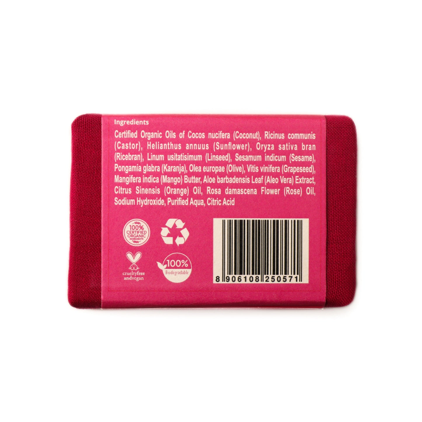 Rustic Art Organic Country Rose Soap