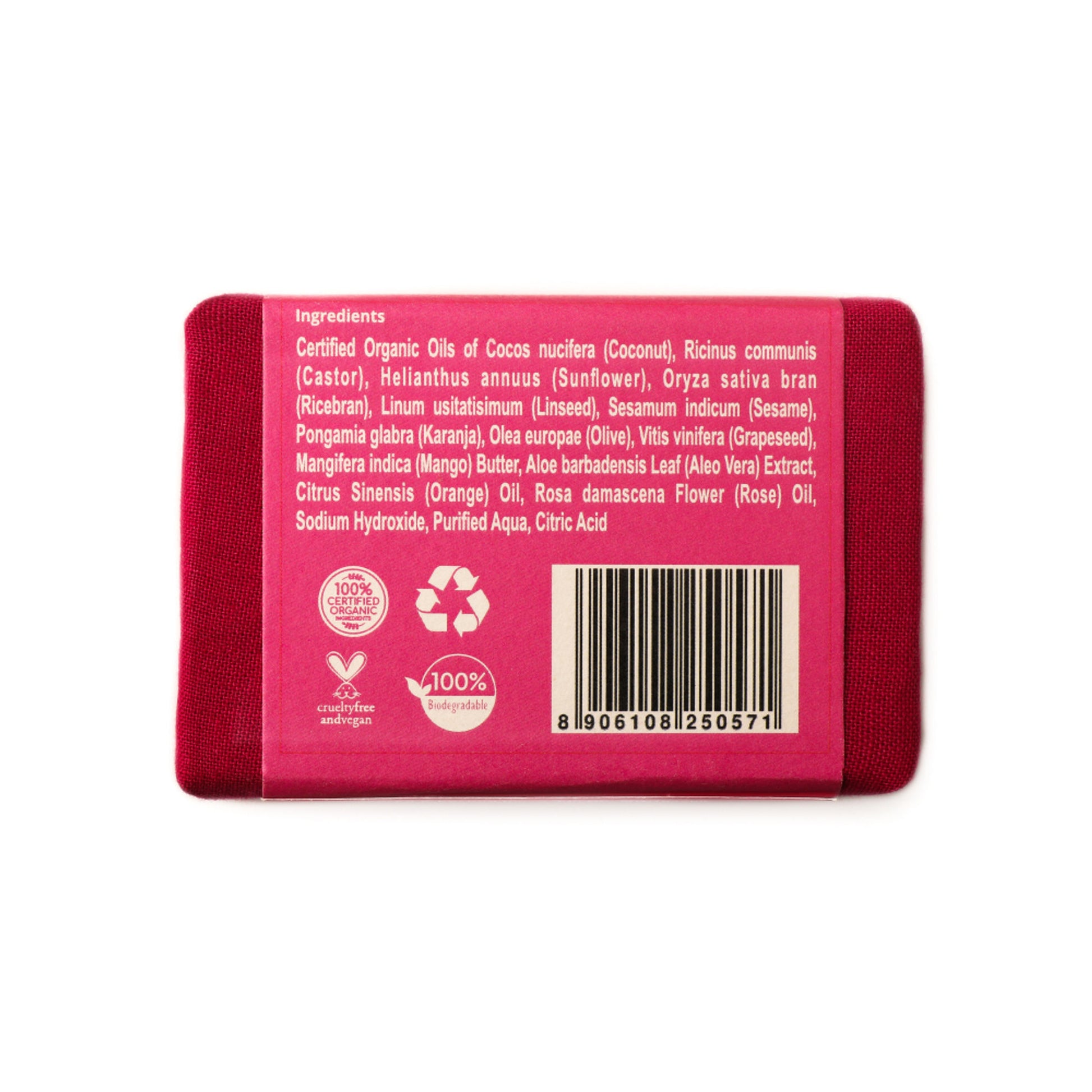Rustic Art Organic Country Rose Soap