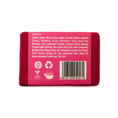Rustic Art Organic Country Rose Soap