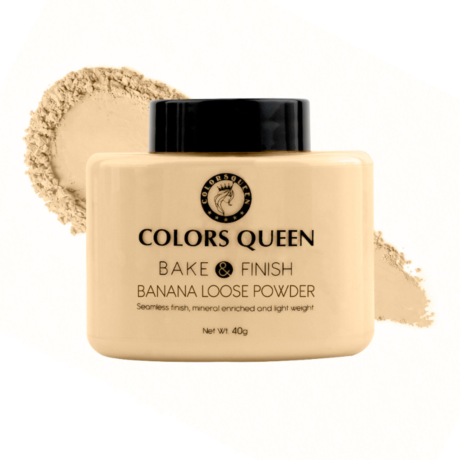 Colors Queen Bake & Finishing Loose Powder - 01 Banana