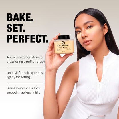 Colors Queen Bake & Finishing Loose Powder - 01 Banana