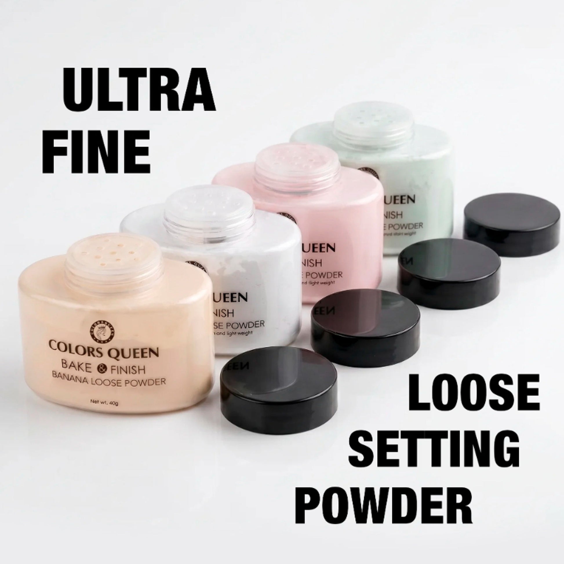 Colors Queen Bake & Finishing Loose Powder - 01 Banana