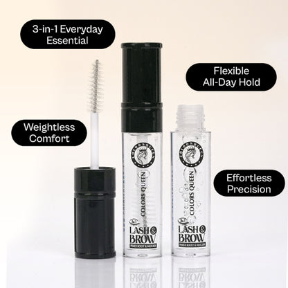 Colors Queen Clear Eyelash & Eyebrow Mascara