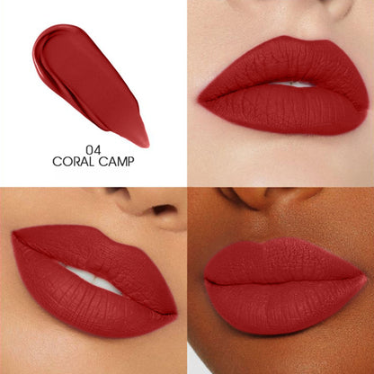 Colors Queen Totally Matte Liquid Lipstick - Coral Camp