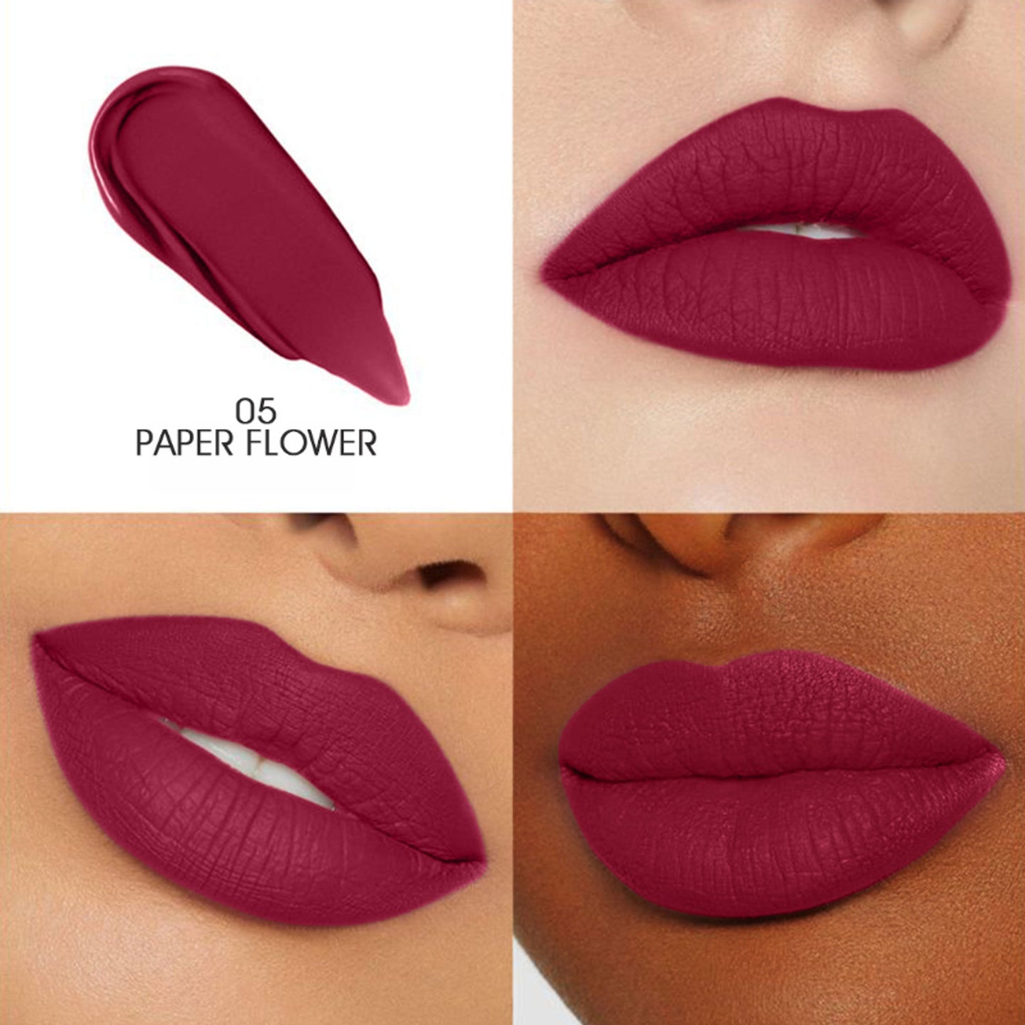Colors Queen Totally Matte Liquid Lipstick - Paper Flower