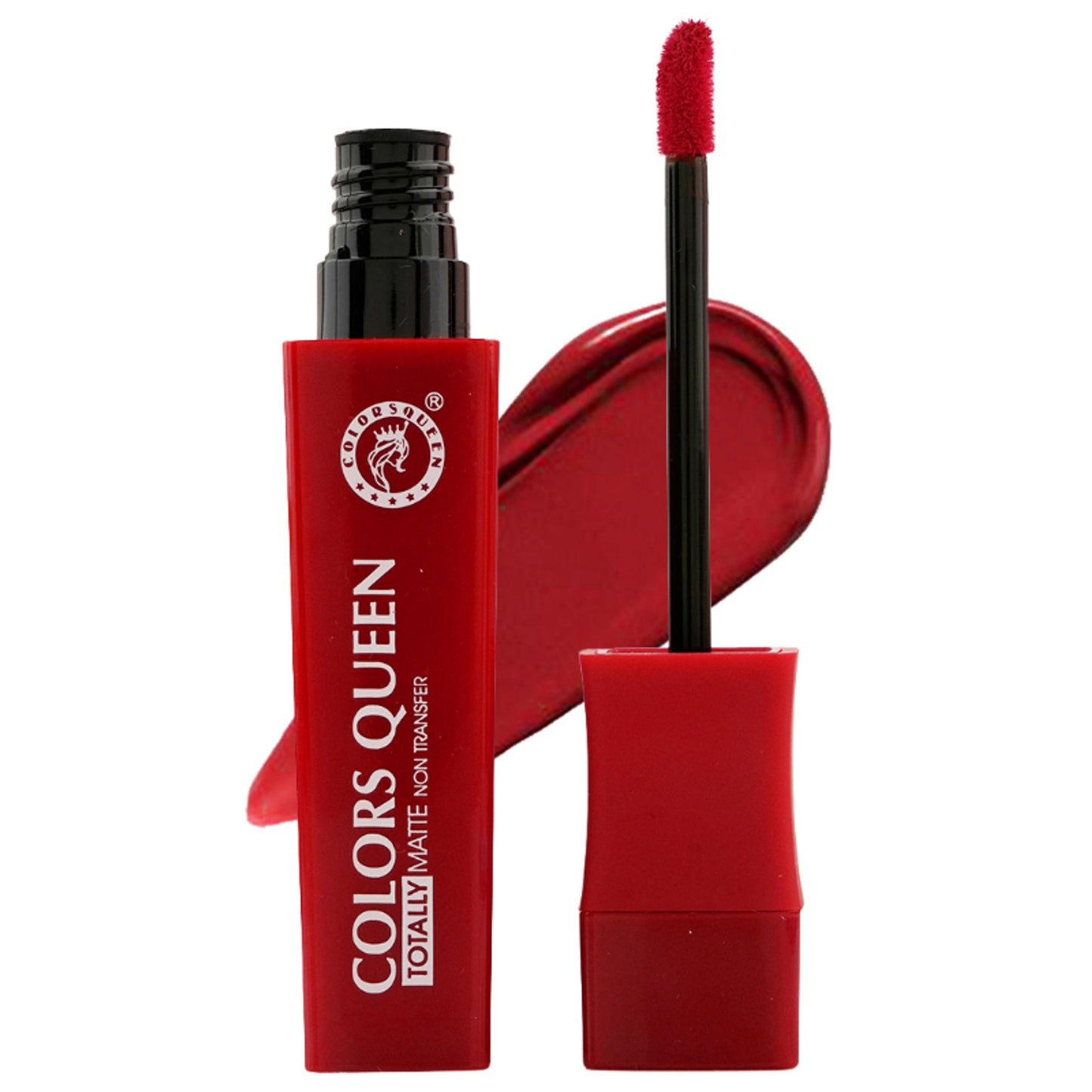 Colors Queen Totally Matte Liquid Lipstick - Retro Red