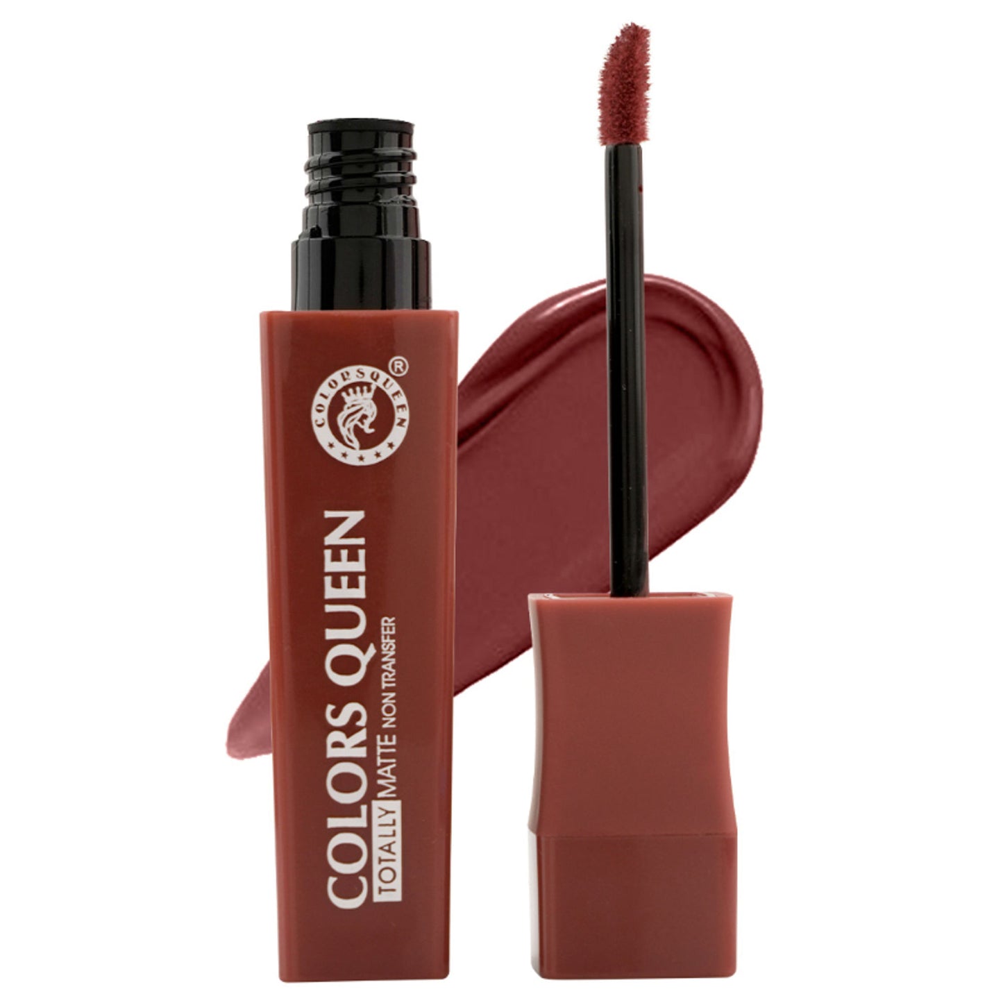 Colors Queen Totally Matte Liquid Lipstick - Velvet Nude