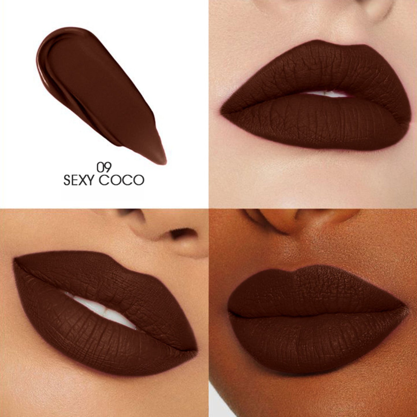Colors Queen Totally Matte Liquid Lipstick - Sexy Coco