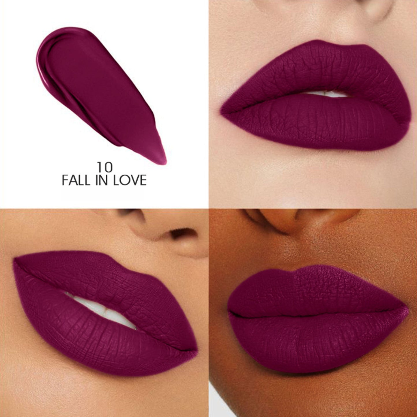 Colors Queen Totally Matte Liquid Lipstick - Fall In Love
