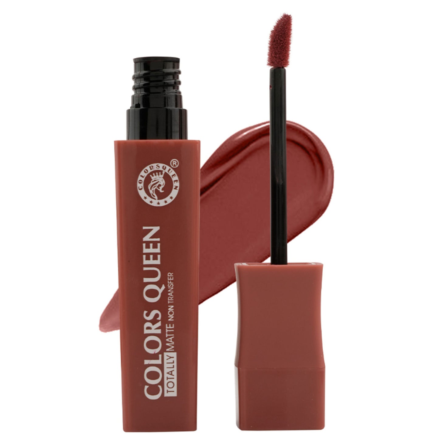 Colors Queen Totally Matte Liquid Lipstick - Nude Frost