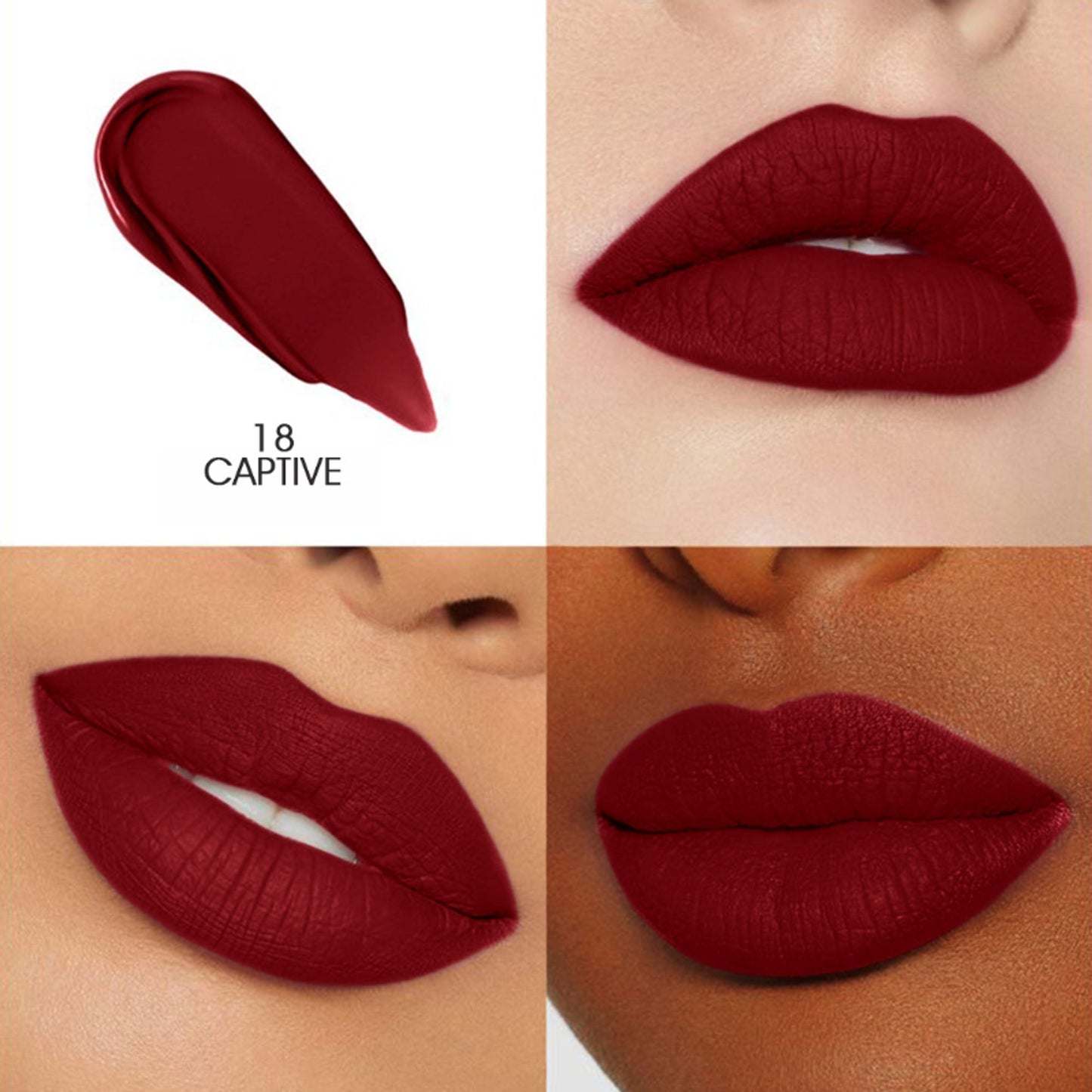 Colors Queen Totally Matte Liquid Lipstick - Captive