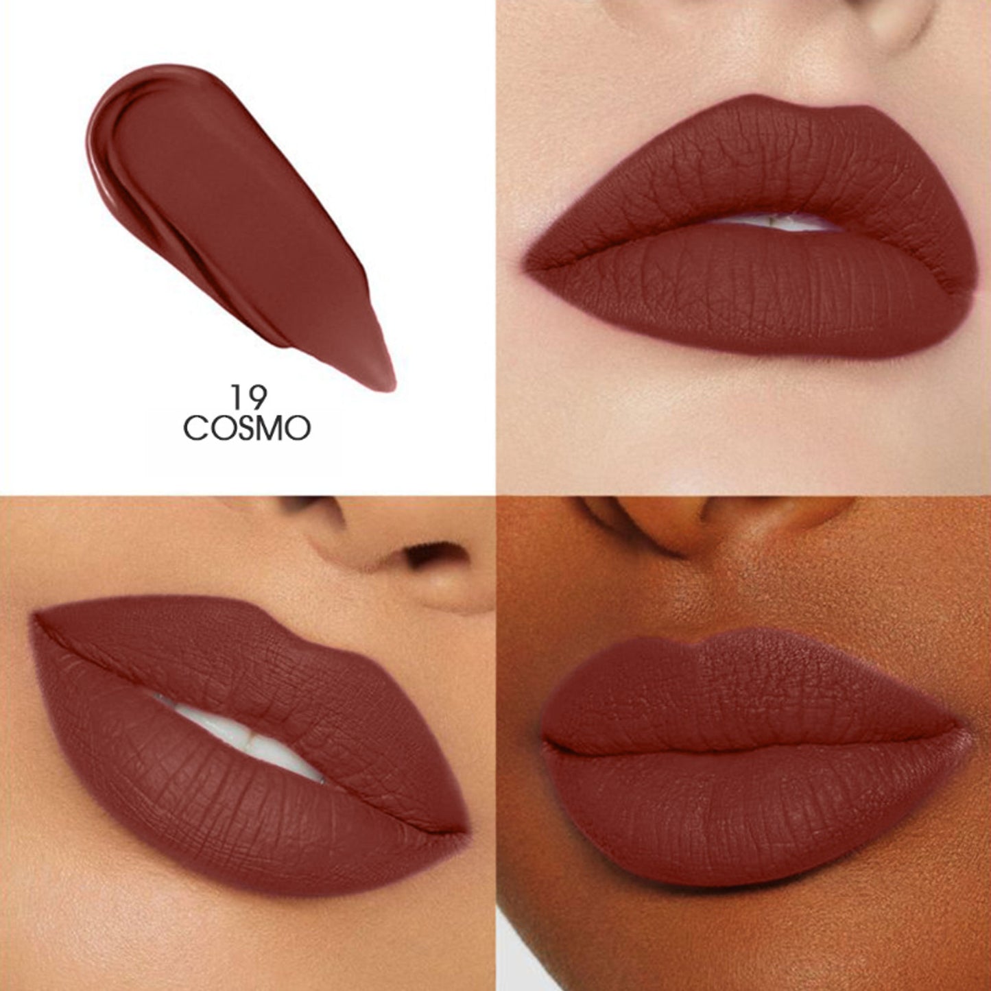 Colors Queen Totally Matte Liquid Lipstick - Cosmo