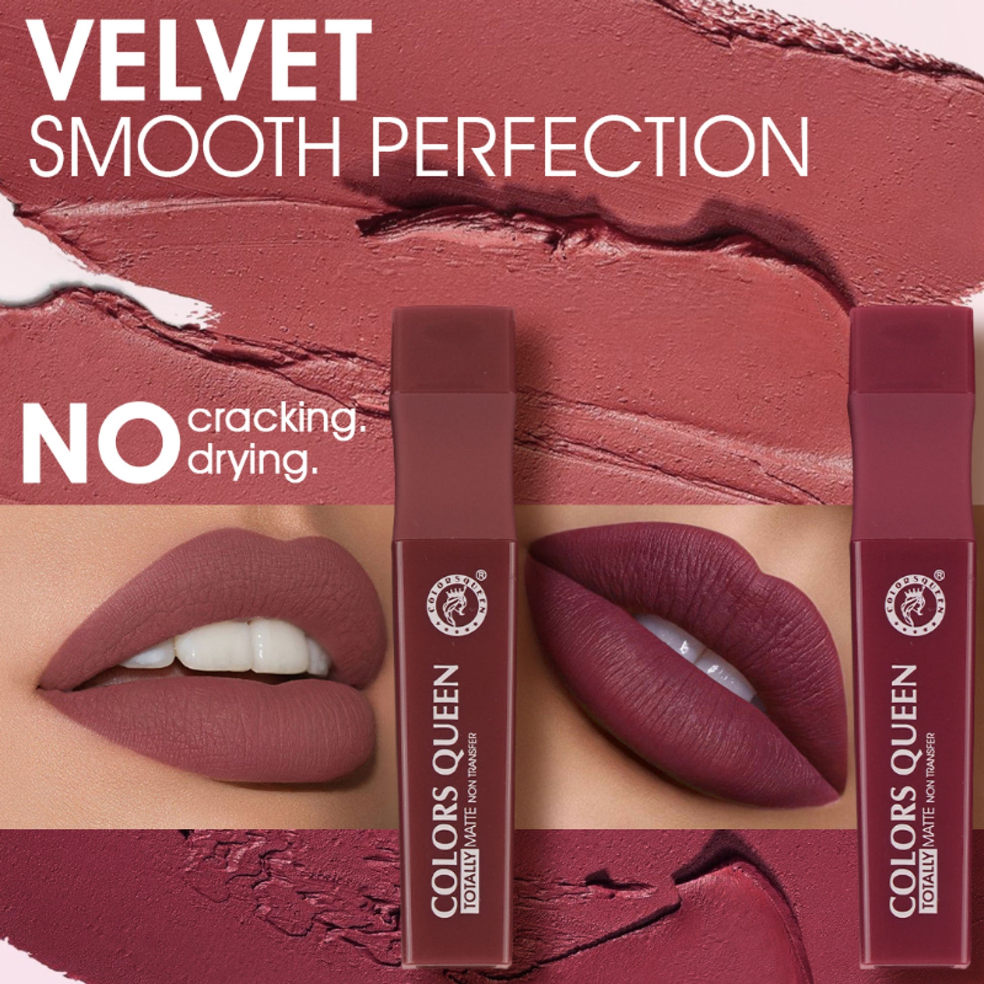 Colors Queen Totally Matte Liquid Lipstick - Pool Party