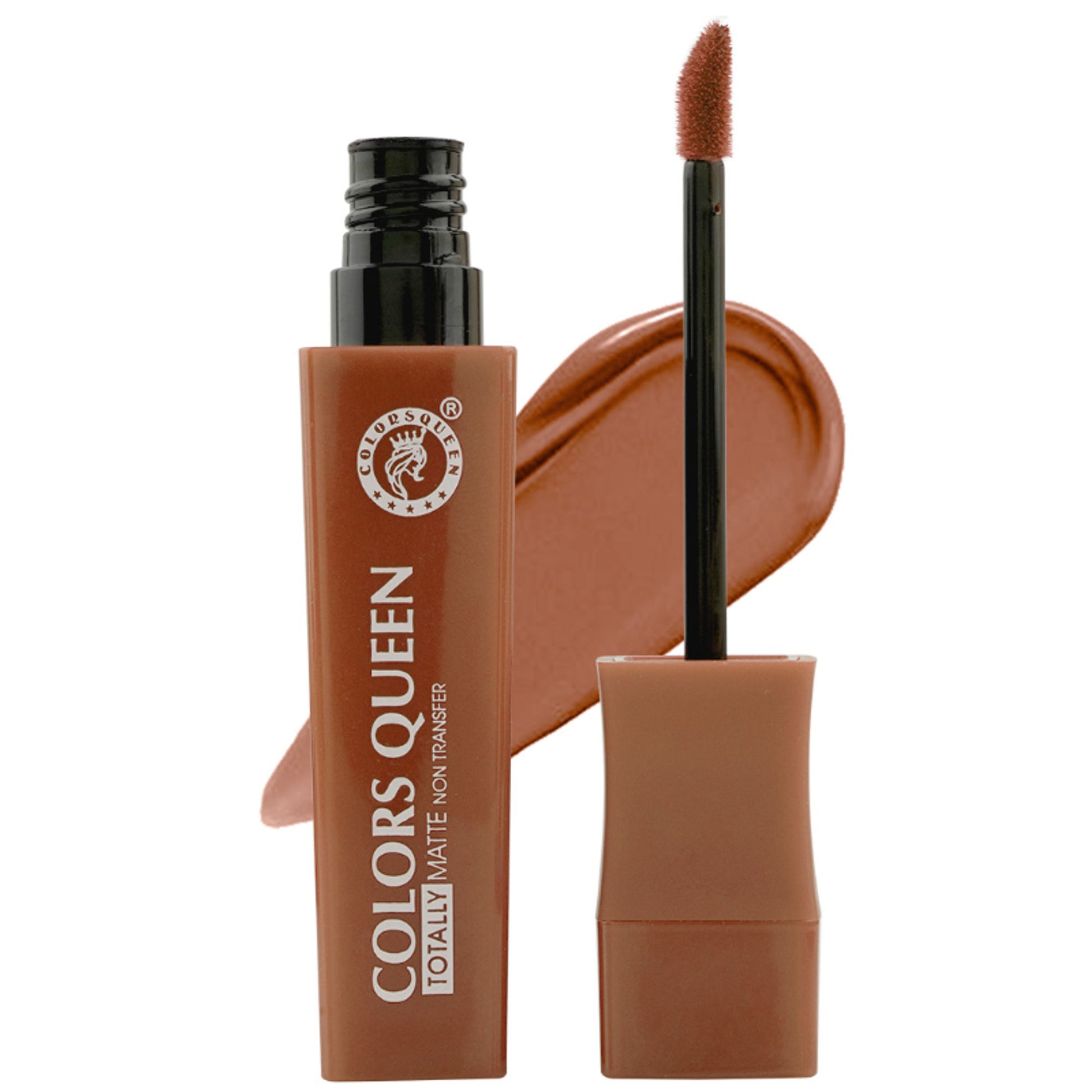 Colors Queen Totally Matte Liquid Lipstick - Nude Show