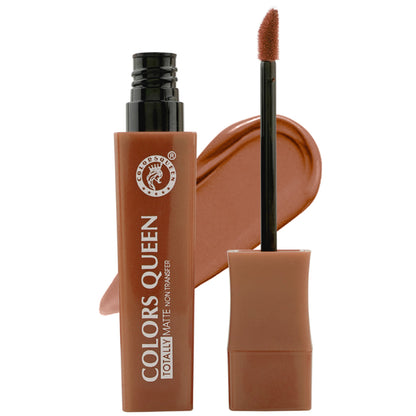 Colors Queen Totally Matte Liquid Lipstick - Nude Show