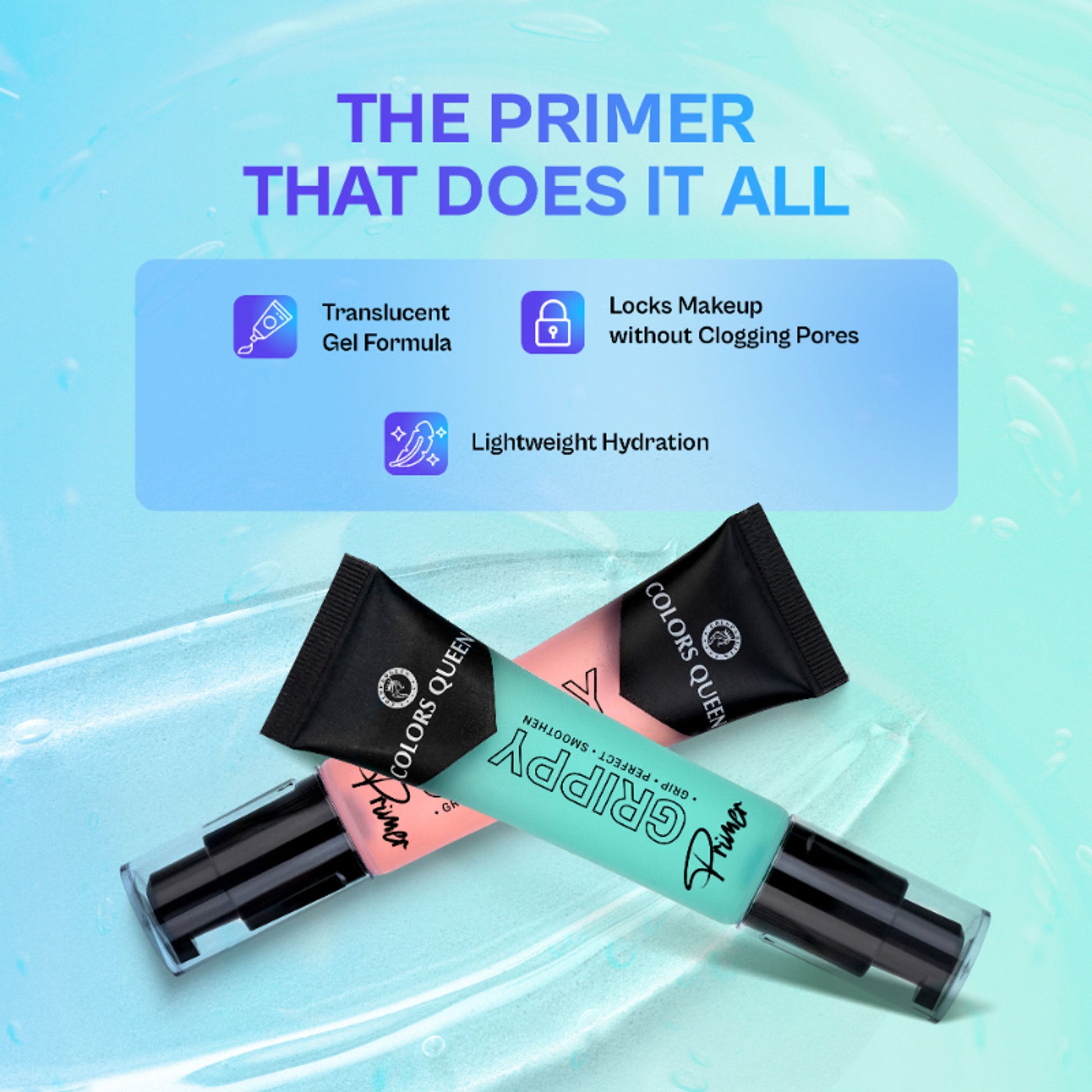 Colors Queen Power Grip Primer - Green