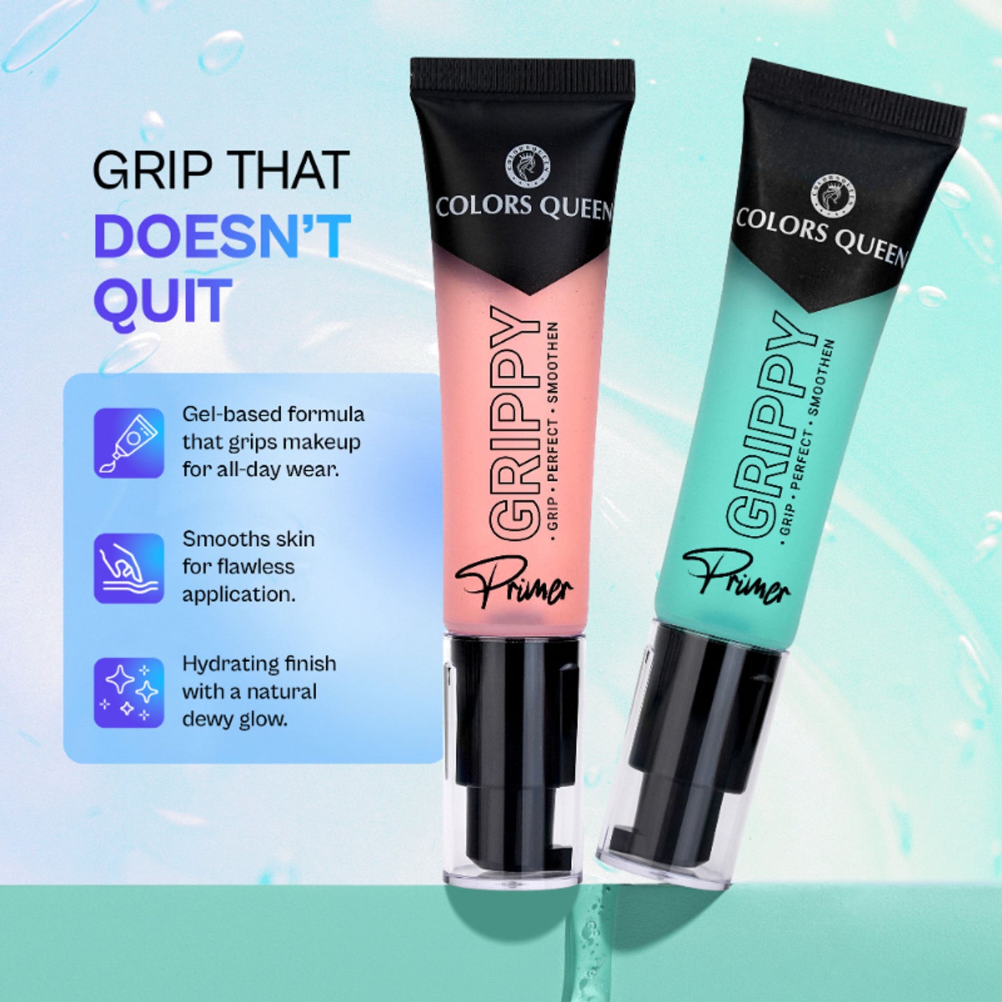 Colors Queen Power Grip Primer - Pink