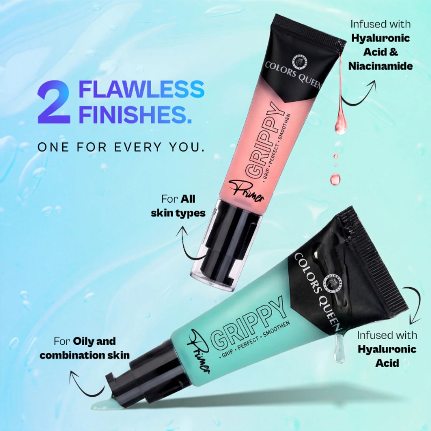 Colors Queen Power Grip Primer - Pink