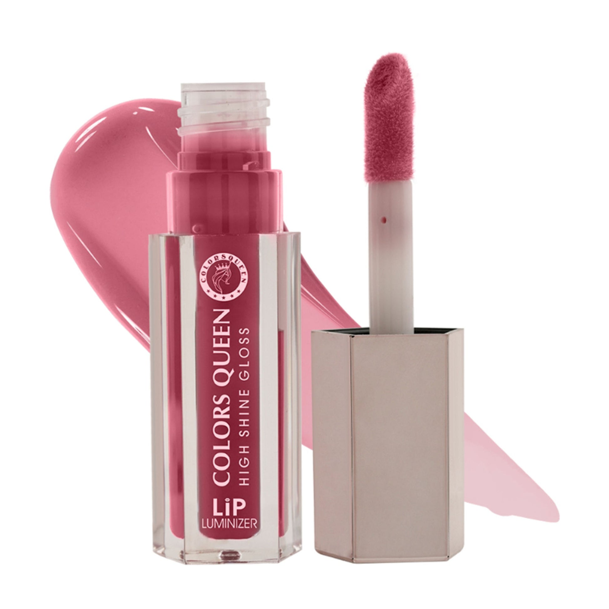 Colors Queen Lip Luminizer High Shine Lip Gloss Enriched with Shea Butter - Candy