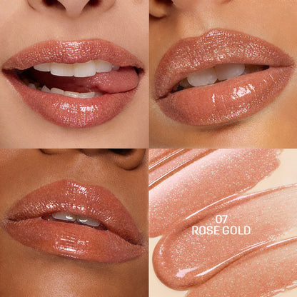 Colors Queen Lip Luminizer High Shine Lip Gloss Enriched with Shea Butter - Peach Me