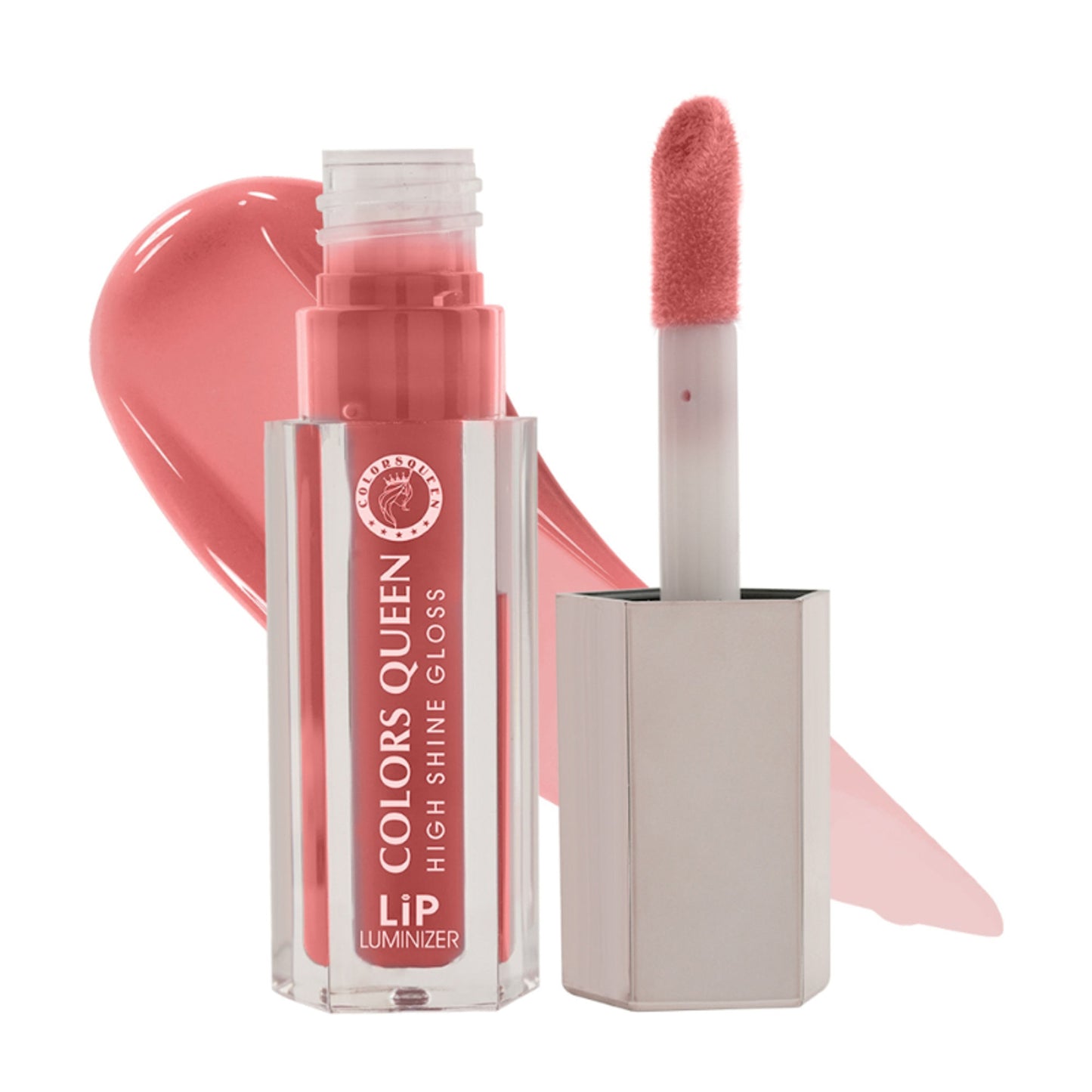 Colors Queen Lip Luminizer High Shine Lip Gloss Enriched with Shea Butter - ClassicNude