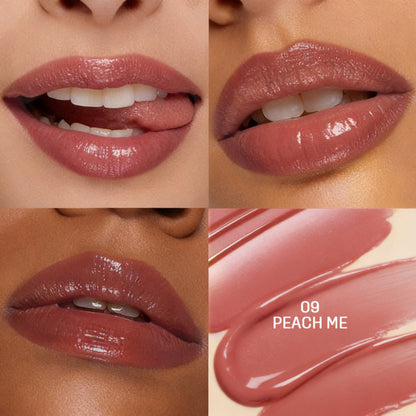 Colors Queen Lip Luminizer High Shine Lip Gloss Enriched with Shea Butter - ClassicNude
