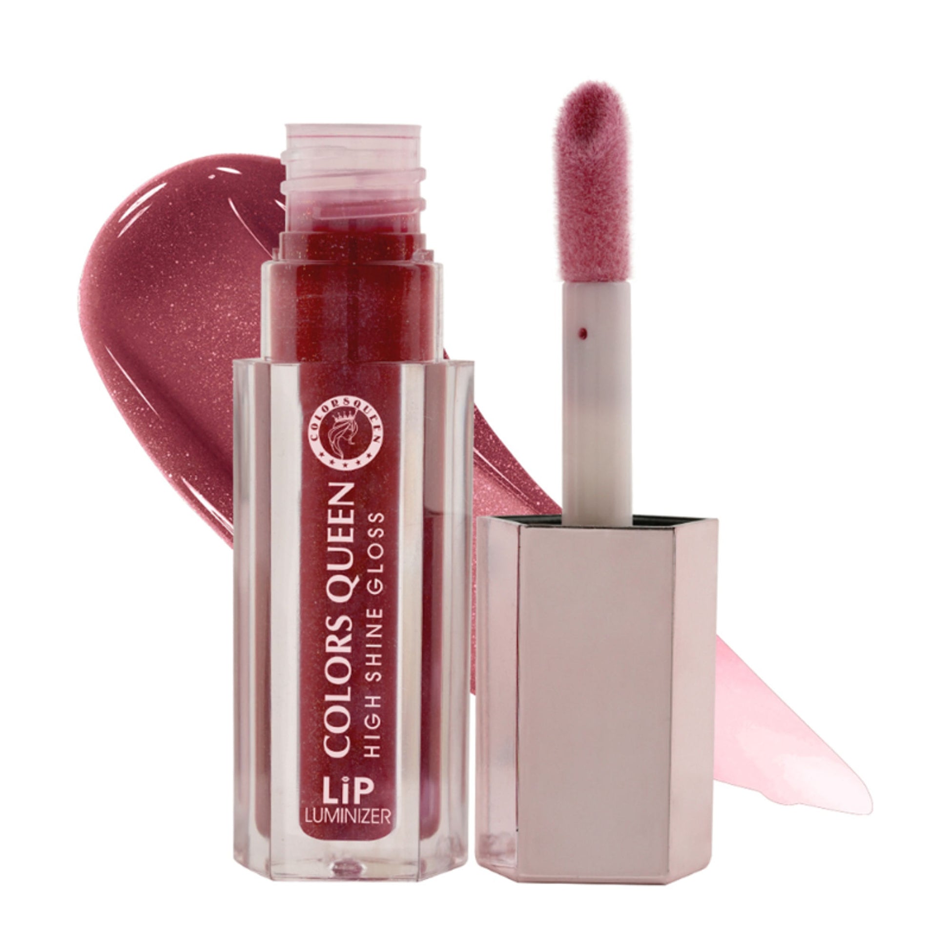 Colors Queen Lip Luminizer High Shine Lip Gloss Enriched with Shea Butter - Girly