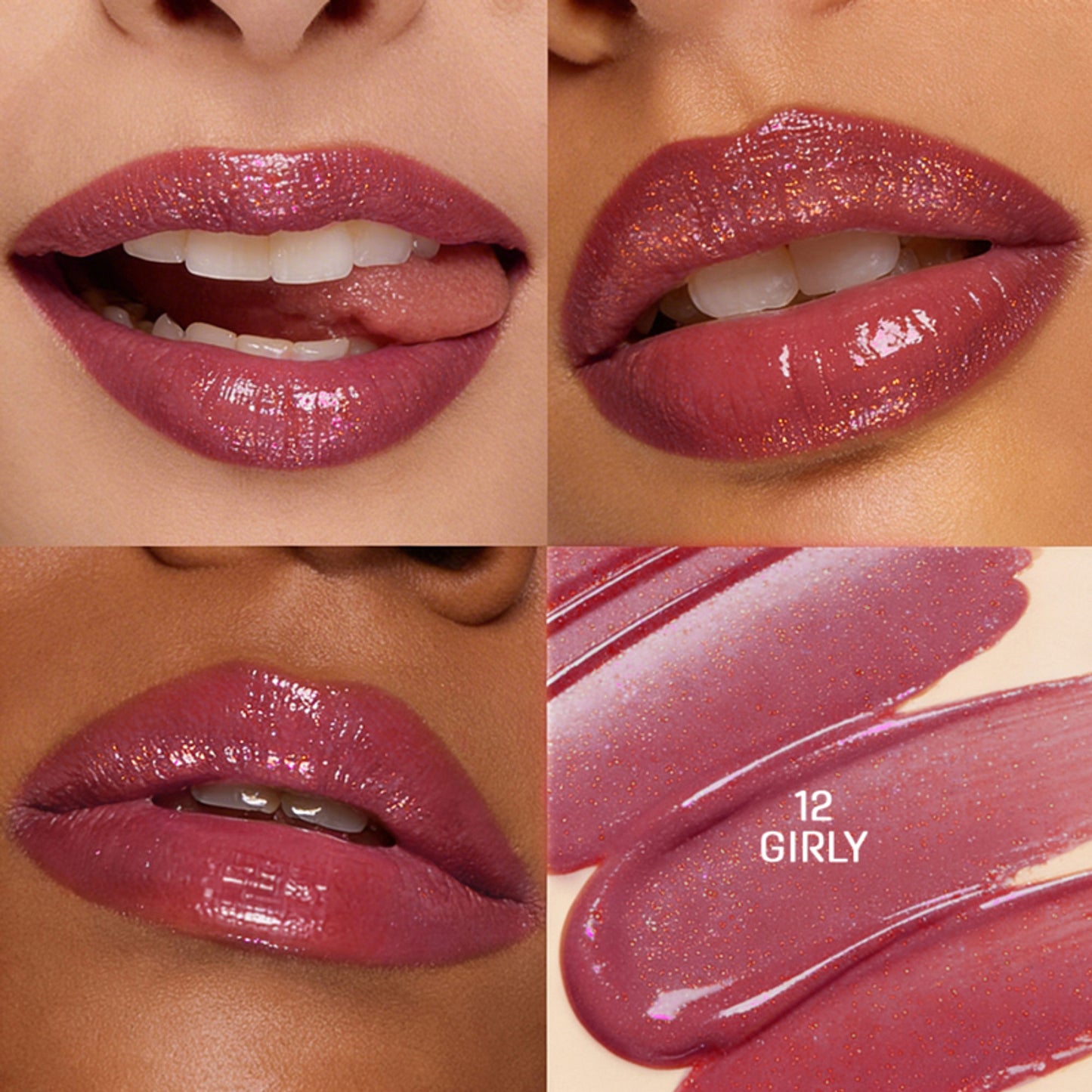 Colors Queen Lip Luminizer High Shine Lip Gloss Enriched with Shea Butter - Girly
