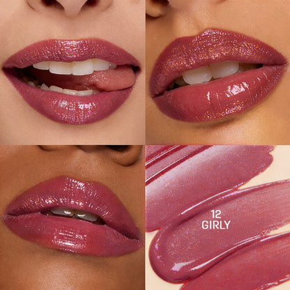 Colors Queen Lip Luminizer High Shine Lip Gloss Enriched with Shea Butter - Girly